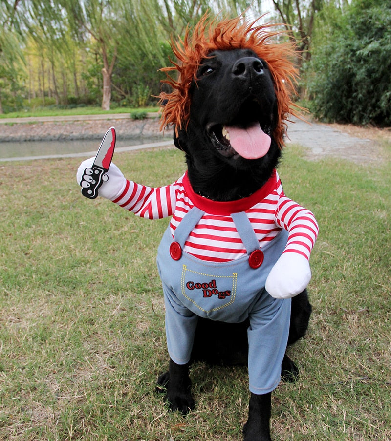 Scary Horror Halloween Costume for Dogs (Free Shipping)